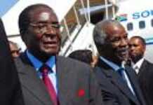 Thabo Mbeki meets Robert Mugabe today Thabo Mbeki meets Robert Mugabe today