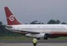 A Boeing 737 overshoots runway in Port Harcourt A Boeing 737 overshoots runway in Port Harcourt