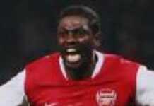 Arsenal’s Adebayor promises tough ball for Bolton Arsenal’s Adebayor promises tough ball for Bolton
