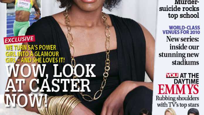 Caster Semenya's new look Caster Semenya's new look