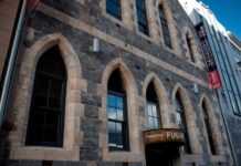 Harking back to the ghosts of District Six Fugard entrance