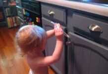 Childproofing the kitchen is essential jpg_childproof.jpg