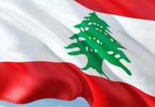 Lebanese opt for a coalition gov’t at Doha talks Flag of Lebanon