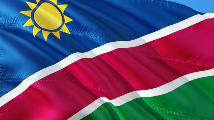 Flag of Namibia Flag of Namibia