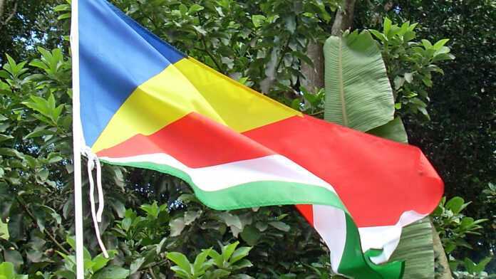 Flag of the Seychelles Flag of the Seychelles